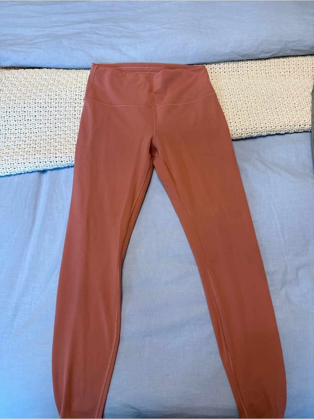 lululemon athletica Rust-Colored High-Rise Leggings